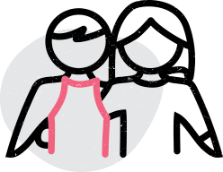 supportive partner icon